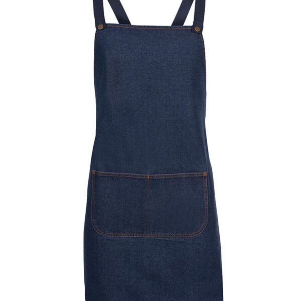 JB's wear Cross Back Denim Apron - Long  5ACBD Cross Back Denim Apron - Long  Thumbnail