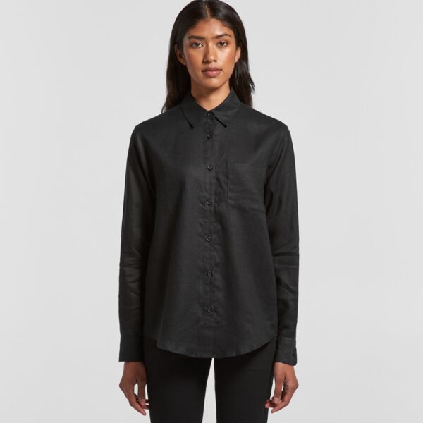 AS Colour Wo's Linen Shirt  4418 Wo's Linen Shirt  Thumbnail
