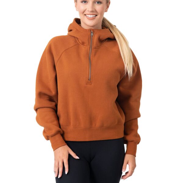 RAMO Ladies Cotton Care Half-Zip F380GL Ladies Cotton Care Half-Zip Thumbnail
