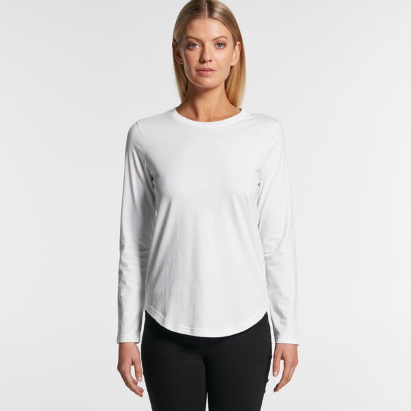 AS Colour CURVE LONG SLEEVE TEE 4055 CURVE LONG SLEEVE TEE Thumbnail