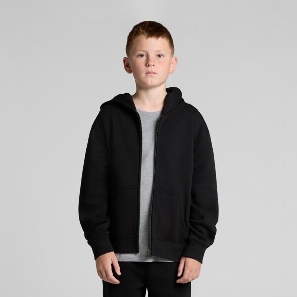 AS Colour YOUTH RELAX ZIP HOOD (size 8-12) 3039 YOUTH RELAX ZIP HOOD (size 8-12) Thumbnail